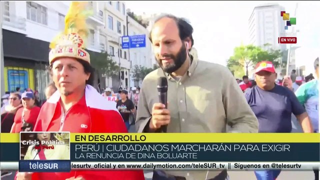 Perú: Movimientos sociales desmienten que exista un financiamiento externo en las movilizaciones