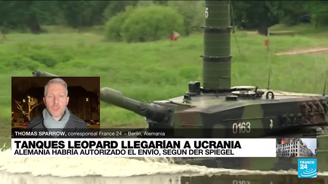 Informe desde Berlín: Alemania habría autorizado el envío de tanques a Ucrania