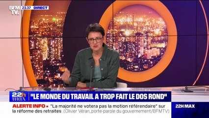 Nathalie Arthaud sur les coupures d'électricité: "Cela ne me choque pas"