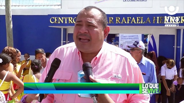 Nagarote apertura ciclo lectivo con mejoramiento del colegio Rafaela Herrera