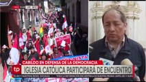 Iglesia Católica participará del Cabildo Nacional de este miércoles