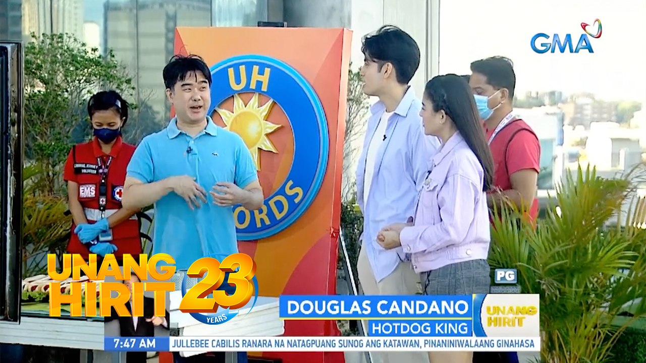 UH Records- Ilang hotdog kaya ang kayang kainin ni ‘Hotdog King’? | Unang Hirit