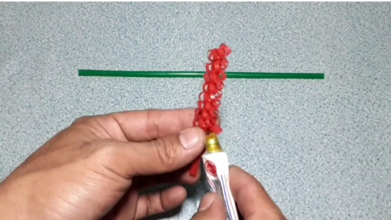 Cara Membuat Bunga Dari Sedotan - ide kreatif