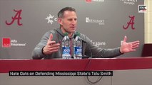 Nate Oats on Defending Mississippi State's Tolu Smith