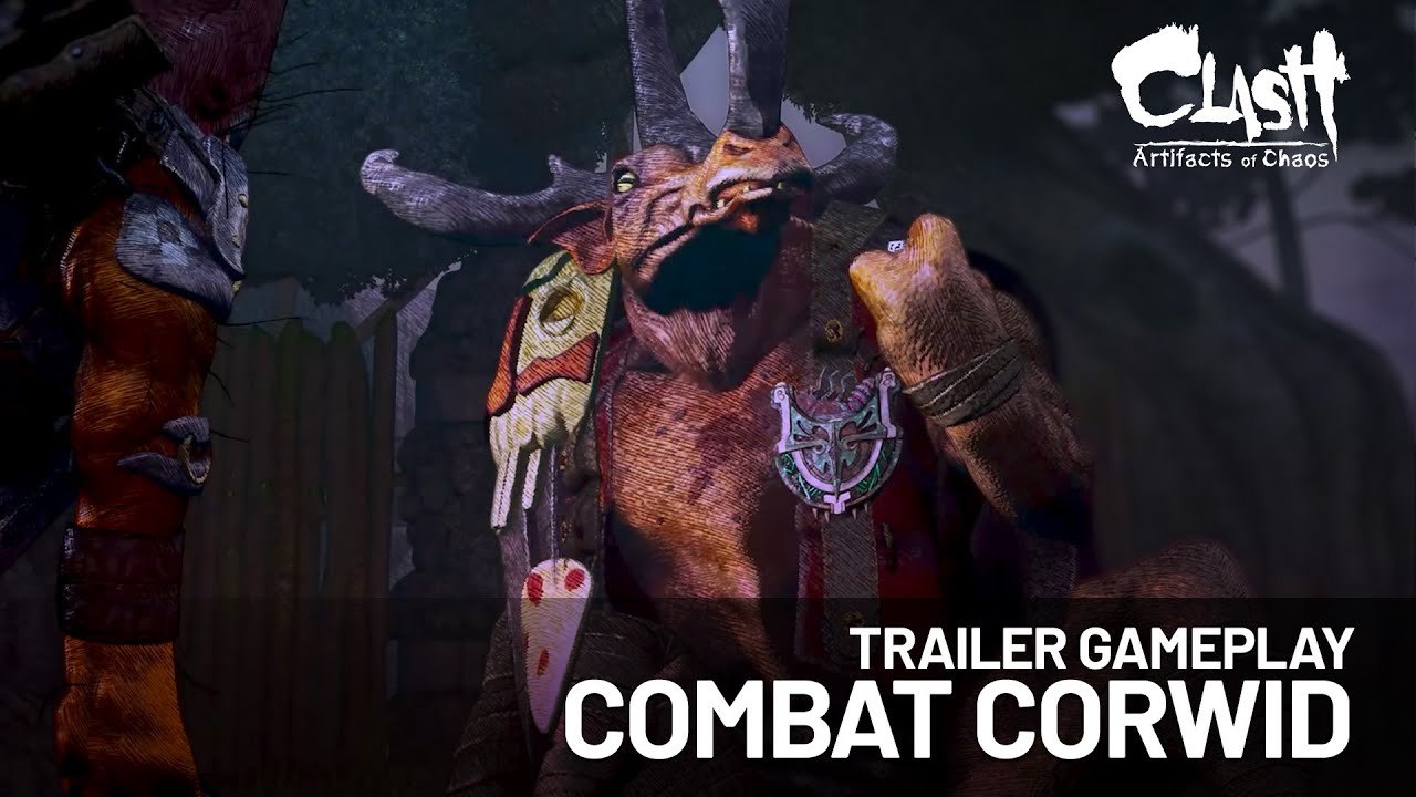 Clash Artifacts of Chaos - Trailer de gameplay "Combat Contre un Corwid"