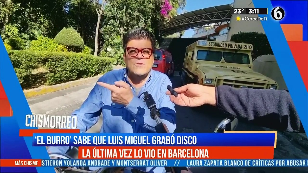 'El Burro' Van Rankin  habla sobre el nuevo disco de Luis Miguel