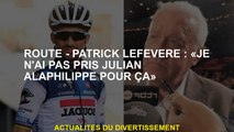 Route - Patrick Lefevere: 