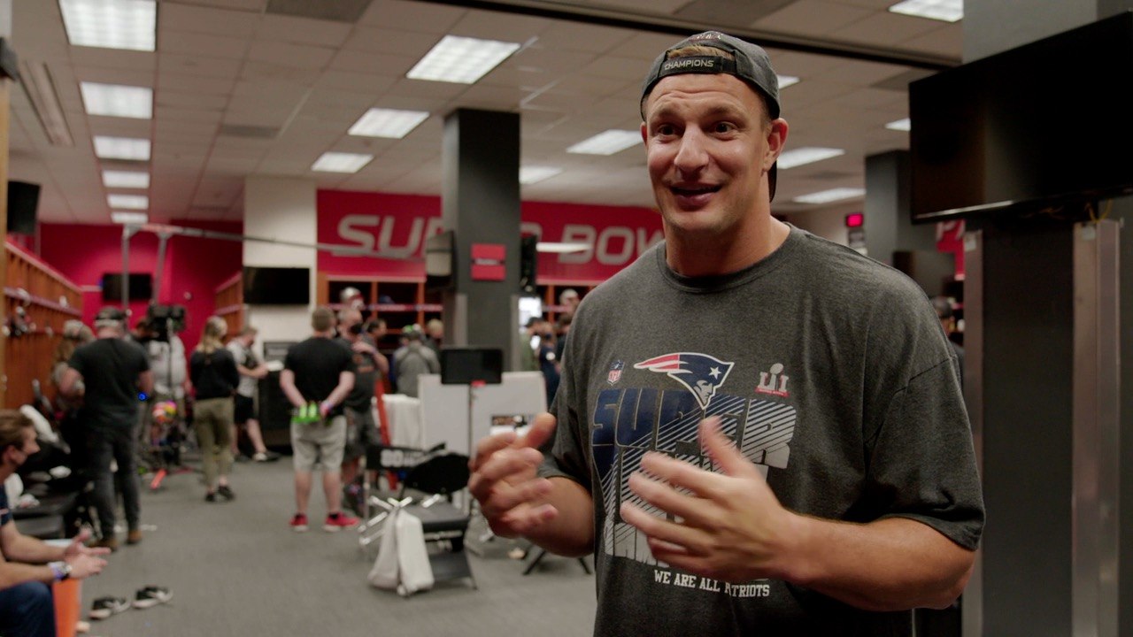 Rob Gronkowski “80 For Brady” Locker Room Interview - video Dailymotion