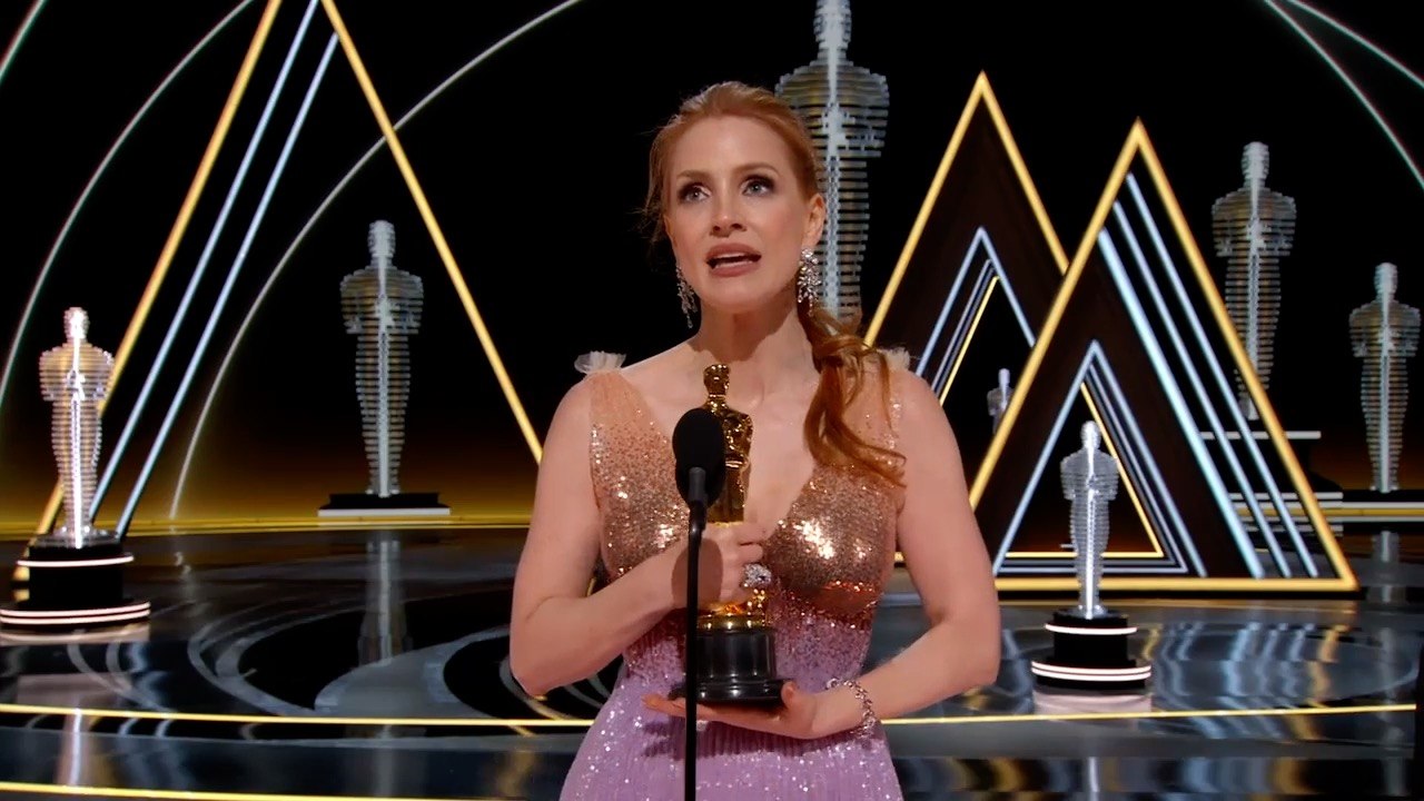 Oscars Best Actress Jessica Chastain