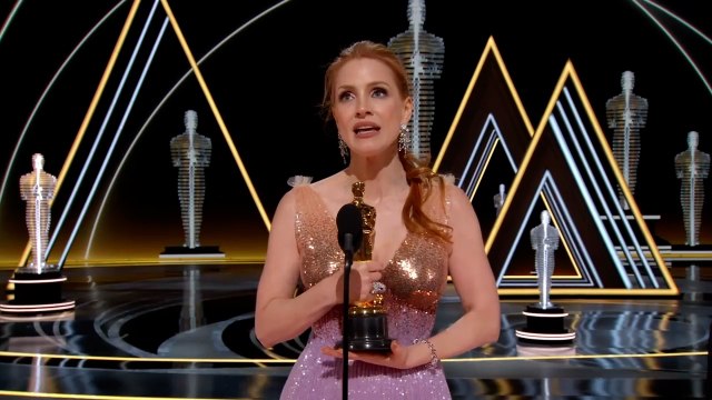Oscars Best Actress Jessica Chastain