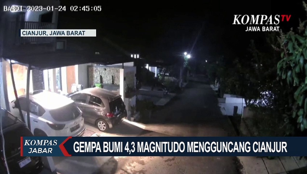 Gempa Bumi 4,3 Magnitudo Mengguncang Cianjur