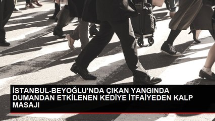 Télécharger la video: İSTANBUL-BEYOĞLU'NDA ÇIKAN YANGINDA DUMANDAN ETKİLENEN KEDİYE İTFAİYEDEN KALP MASAJI