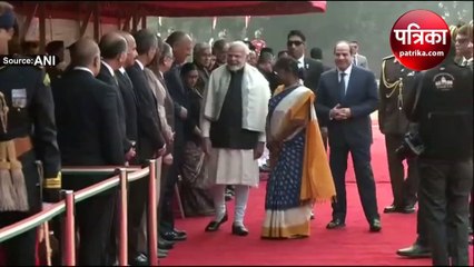 Video: राष्ट्रपति और पीएम मोदी ने ऐसे किया मिस्र के राष्ट्रपति का स्वागत, गणतंत्र दिवस पर चीफ गेस्ट हैं अब्देल