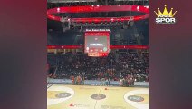 Galatasaray'ın basket maçında 