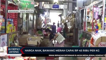 Harga Naik, Bawang Merah Capai Rp 45 Ribu Per Kilogram