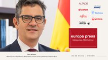 Desayuno Informativo Europa Press  con el ministro de Presidencia y Memoria Democrática, Félix Bolaños