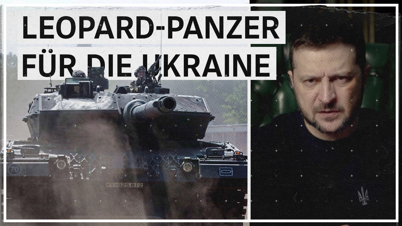 Leopard-Lieferung: Selenskyj will mehr als 'zehn oder 15 Panzer'