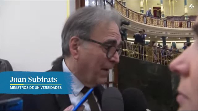 Joan Subirats: Las protestas son normales en cualquier universidad, porque las universidades son un sitio de debate