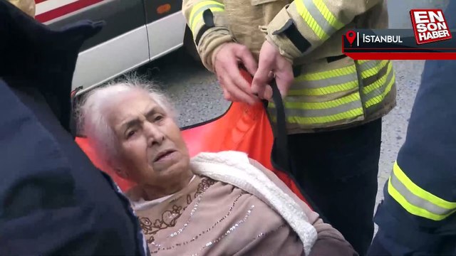 Avcılar'da iki yaşlı kadın, evde yere düşünce ekipler seferber oldu
