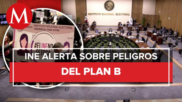 El INE reconoce que el plan B pone en riesgo a los procesos electorales