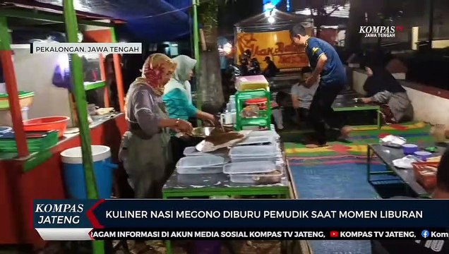 Kuliner Nasi Megono Diburu Pemudik Saat Momen Liburan