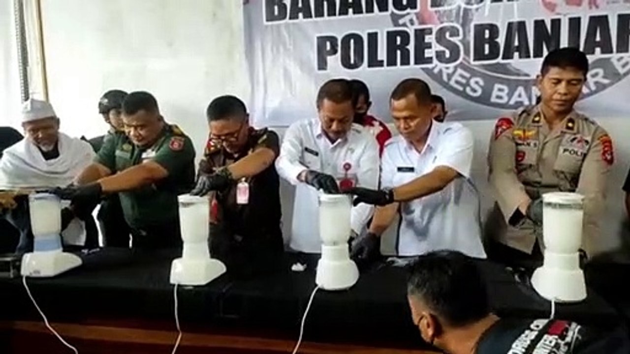 308 Gram Sabu Dimusnahkan, Begini Tanggapan Wakil Wali Kota Banjarbaru