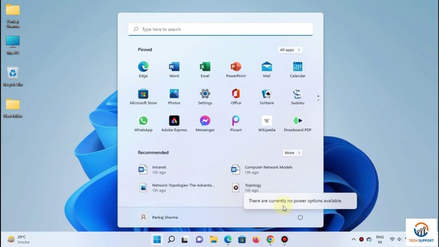 How to Fix There are currently no power options available in Windows 10/ Windows 11