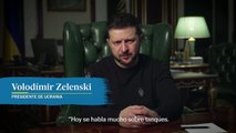 Zelenski reclama a Occidente el envío de tanques