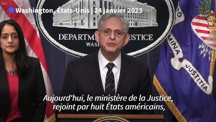 Le ministère américain de la Justice poursuit Google pour monopole