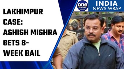 Download Video: Lakhimpur Kheri case: Supreme Court grants 8-week interim bail to Ashish Mishra | Oneindia News*News