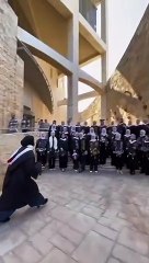 بالفيديو ..طالبات أردنيات يتخرجن على طريقة ميسي