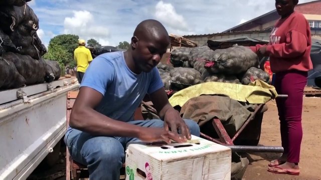 Facing forex shortage, Zimbabwe black market traders patch up soiled dollar notes