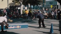 Red Bull Skateboard demo team show off their skills