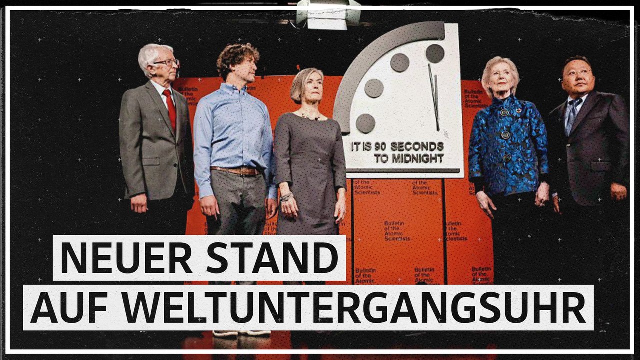 Weltuntergangsuhr nur noch 90 Sekunden vor Mitternacht