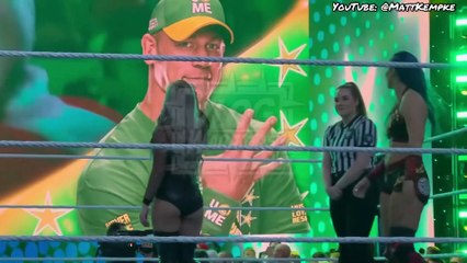 Liv Morgan shows love to John Cena off air doing “YOU CAN’T SEE ME”
