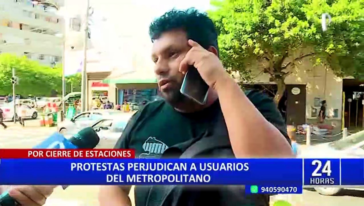 Usuarios del Metropolitano perjudicados con los constantes cierres de estaciones