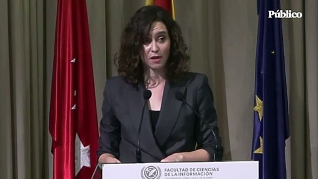 Ayuso: Me independicé con un sueldo de becaria, como siempre nos ocurre a los periodistas