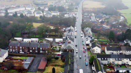 The town of Darvel reacts after their local team knock out Aberdeen FC in the Scottish Cup