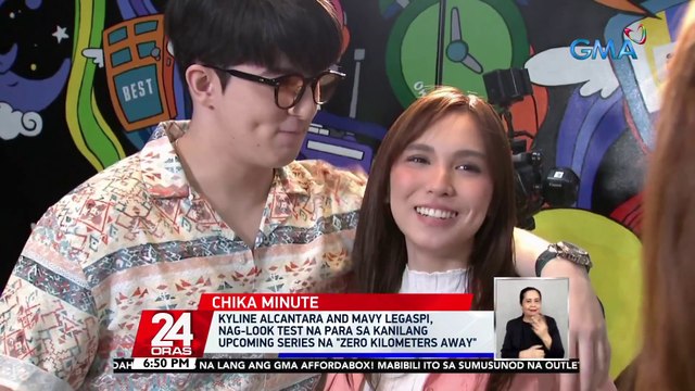 Kyline Alcantara and Mavy Legaspi, nag-look test na para sa kanilang upcoming series na Zero Kilometers Away | 24 Oras