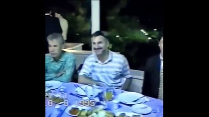 28 yıl sonra ortaya çıkan görüntü! Susurluk'un başaktörleri aynı masada