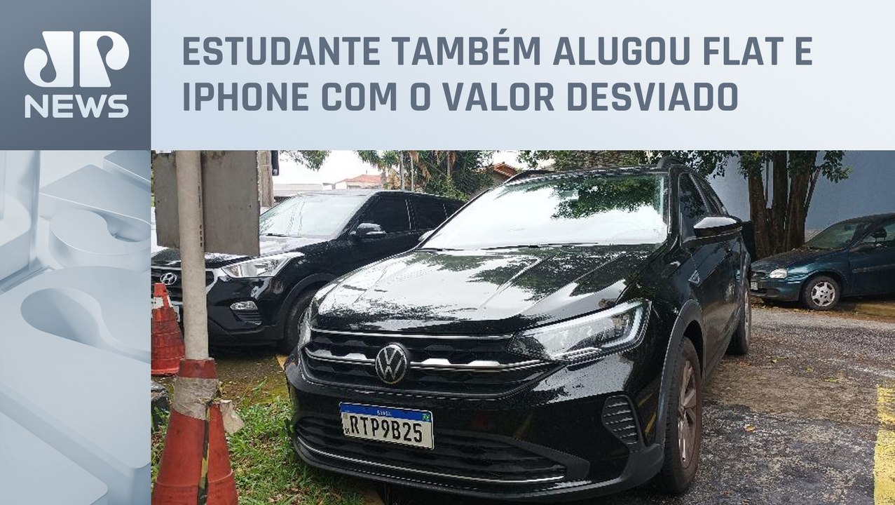 Polícia apreende carro que aluna da USP alugou com R$ 20 mil da formatura