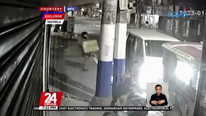 Mga nagnakaw sa bodega ng damit na bolt cutter gang umano, arestado | 24 Oras