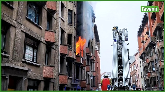 Incendie à Saint-Gilles