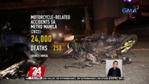 Motorcycle Riding Academy, itatatag ng MMDA para maiwasan ang aksidente | 24 Oras