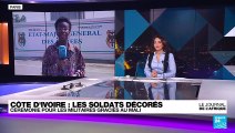 Côte d'Ivoire : les 49 soldats détenus plusieurs mois au Mali décorés