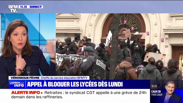 Les organisations de jeunesse appellent à bloquer les lycées dès lundi contre la réforme des retraites