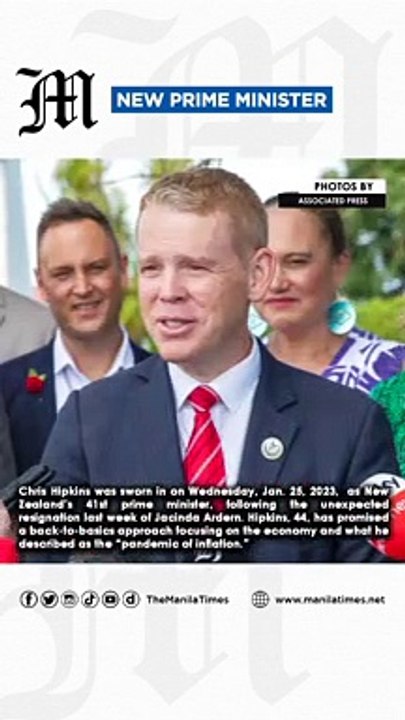 New prime minister