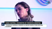 Yanina Martínez, viceministra de Turismo de Argentina: 