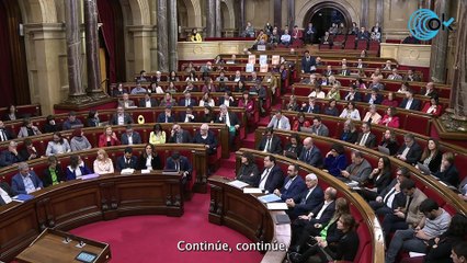 Silencian a Garriga por acusar al Govern de dar empleo a inmigrantes con 340.000 catalanes en paro