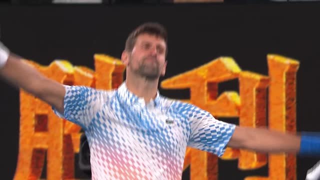 Devastating Djokovic soars into Australian Open semis